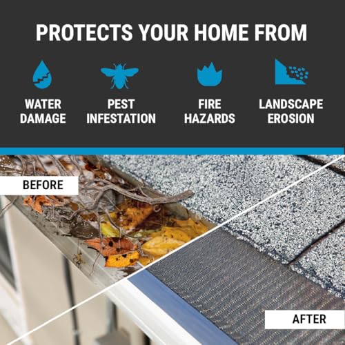 Raptor Gutter Guard Kit, 48 Ft, Stainless Steel - Image 3