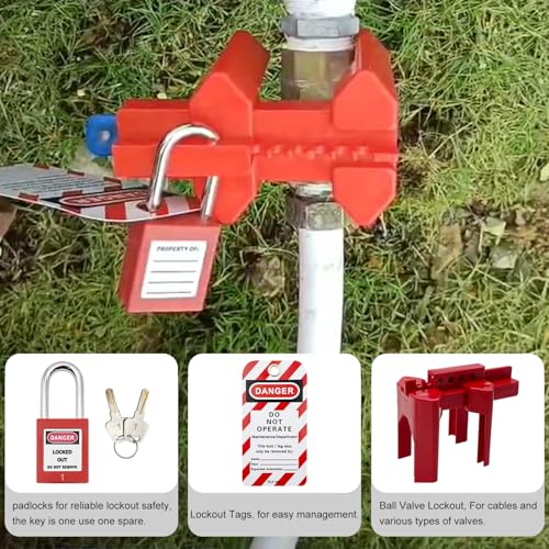 SAFBY 2-in-1 Lockout Tagout Safety Kits - Image 4