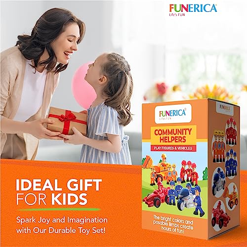 FUNERICA 12-Pcs Toy Vehicles and Figures Set - Image 6