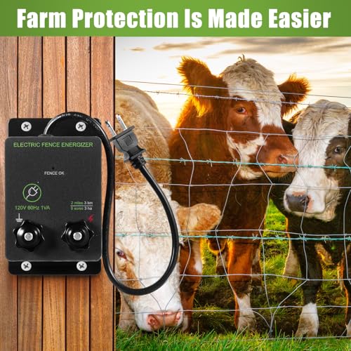 MorningRo Electric Fence 2-Mile System Kit - Image 5