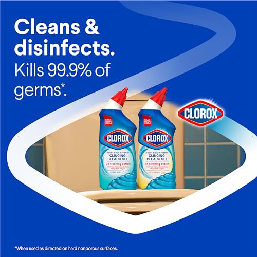 Clorox Bleach Gel Toilet Cleaner, Ocean Mist - Image 3