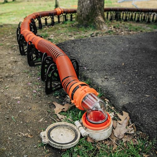 Camco RhinoFlex RV Sewer Hose Elbow 4-in-1 Adapter - Image 4