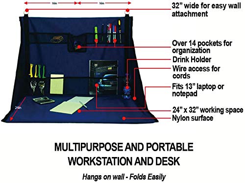 Portable Mini Desk Workbench for Jobsite - Image 3