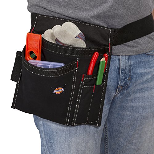 Dickies 5-Pocket Tool Belt Pouch, Black - Image 4