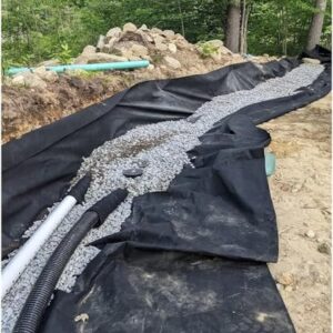 WAMVZYX 5oz Geotextile Weed Barrier 1.5mx75m