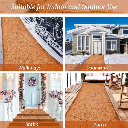Coconut Fiber No Slip Winter Carpet Mats - Image 6