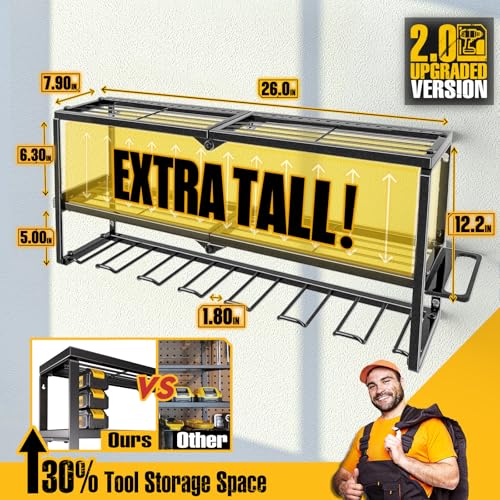 Spampur Heavy Duty Tool Organizer with Battery Holder - Image 2
