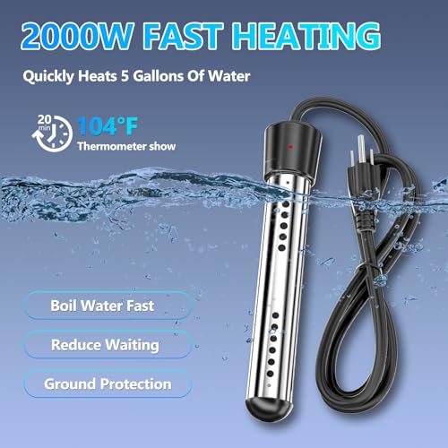 BSEED Portable Shower with Water Heater - Image 3