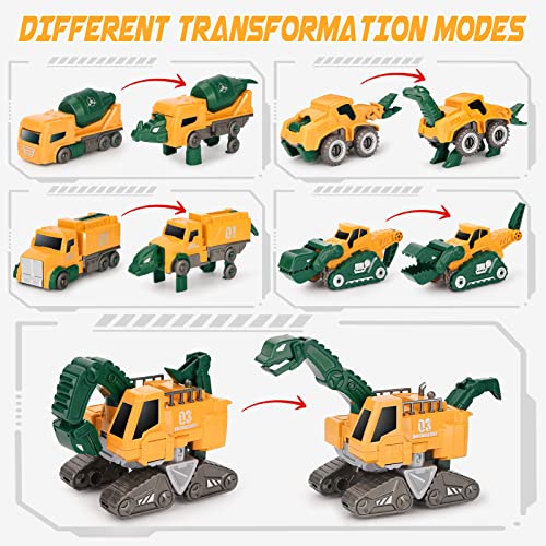 Dreamon 5-in-1 Magnetic Robot Toys Set - Image 4
