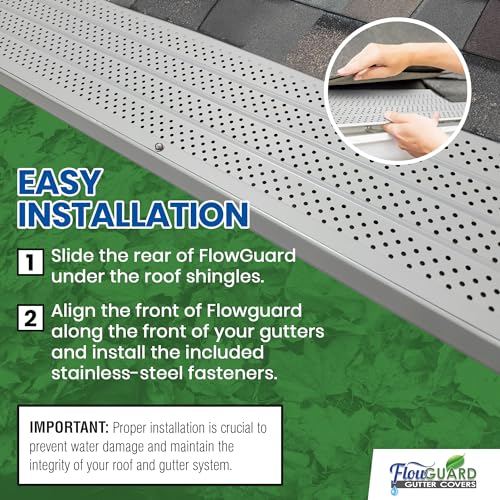 FlowGuard Gutter Cover System - 204 Feet - Image 3