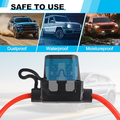 Cooclensportey 12AWG Inline Fuse Holder Pack - Image 5