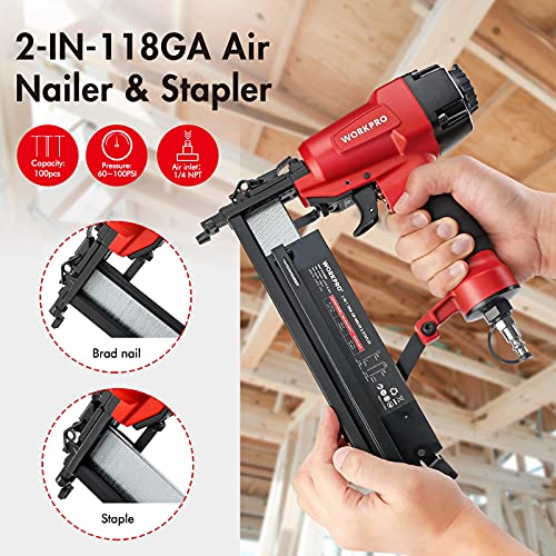 WORKPRO 18GA Brad Nailer and Stapler - Image 5