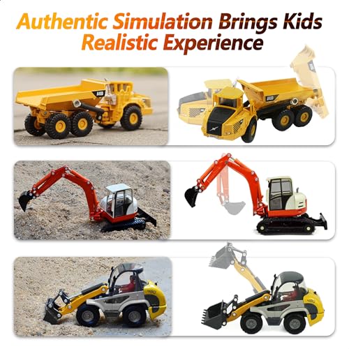 Heavy Duty Construction Site Vehicle Playset - Image 4