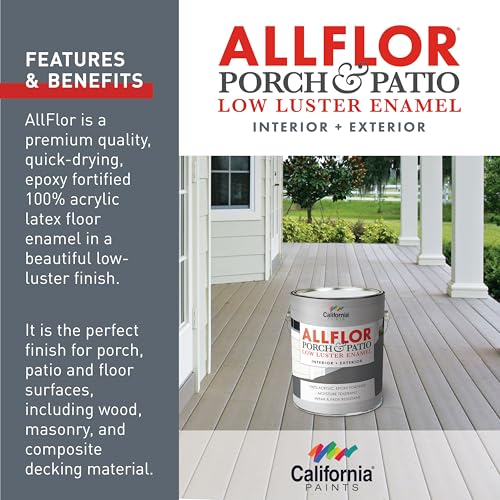 California Paints Allflor Floor Enamel Saddle Brown - Image 6