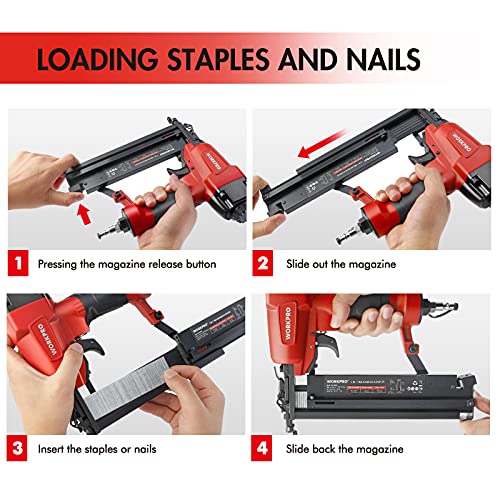 WORKPRO 18GA Brad Nailer and Stapler - Image 4