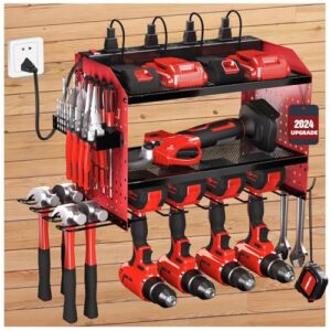 Veitorld Power Tool Organizer with Charger