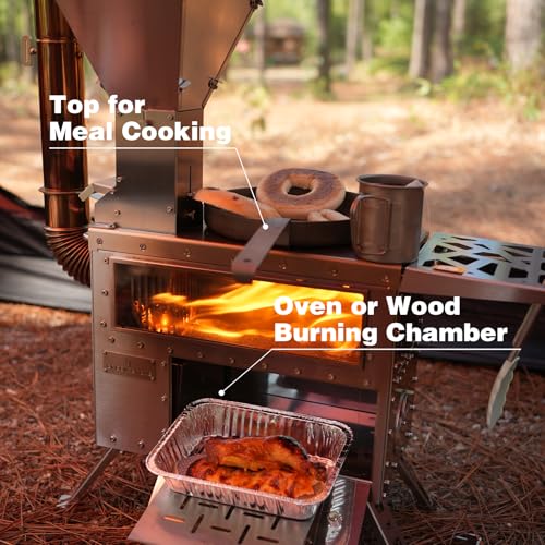GREEN STOVE Portable Wood Burning Camping Stove - Image 3