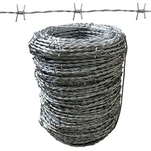 328FT 15 Gauge 4 Point Barbed Wire