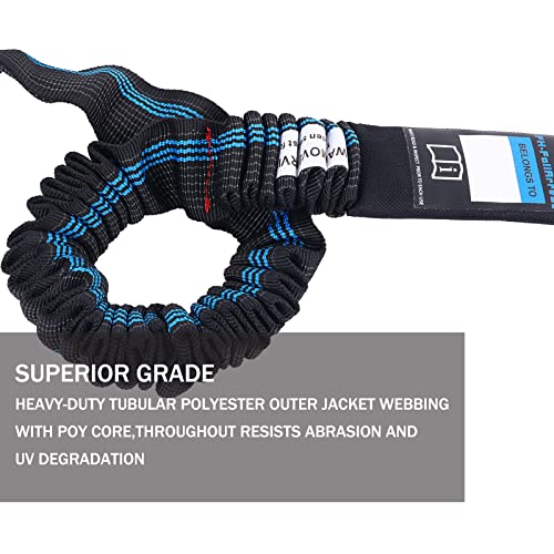 6FT Safety Harness Lanyard with Shock Absorber - Image 3