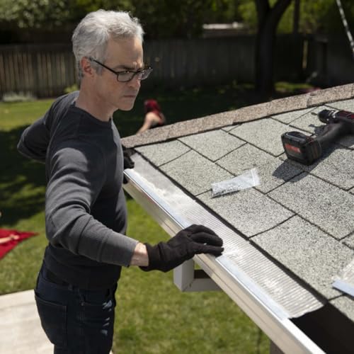 Raptor Gutter Guard Kit, 48 Ft, Stainless Steel - Image 2