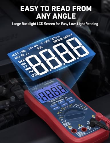 AstroAI TRMS Digital Multimeter with Auto-Ranging - Image 3