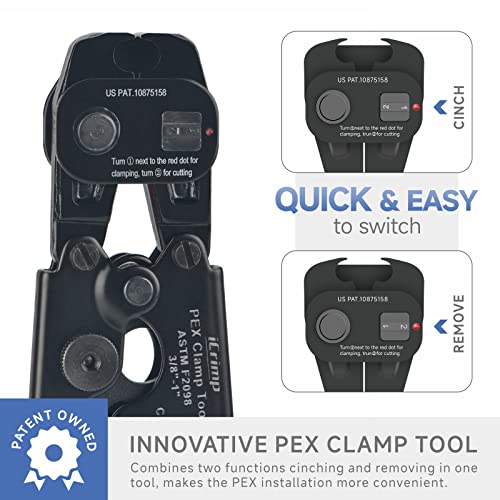 iCRIMP PEX Cinch Tool Set with Cutters - Image 5