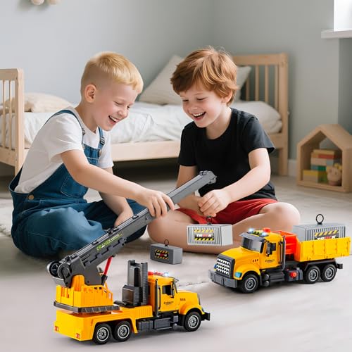 Construction Truck Toy Set for Kids - Image 6