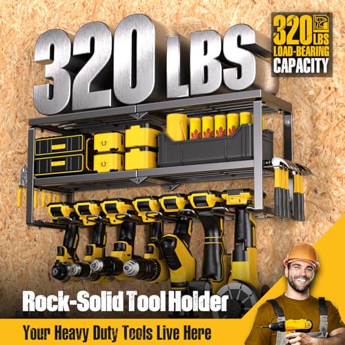 Spampur Heavy Duty Tool Organizer with Battery Holder - Image 4