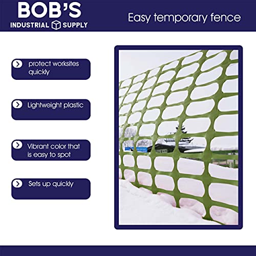 BISupply 300ft Green Temporary Yard Fencing - Image 3
