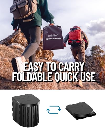 Portable Odorless Camping Toilet with Gel Bags - Image 5