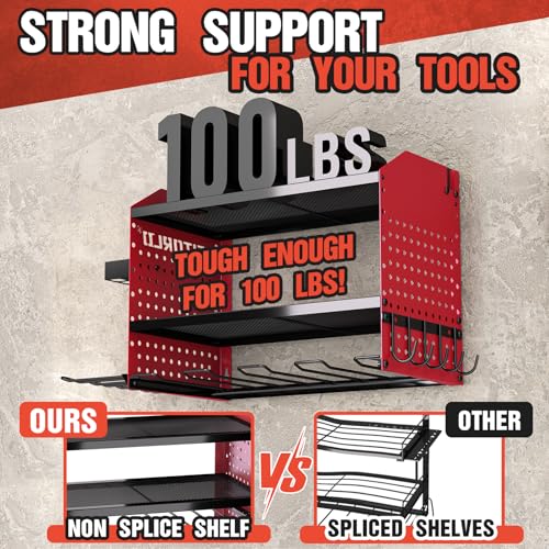 Veitorld Power Tool Organizer with Charger - Image 3