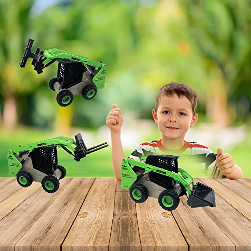 Gemini&Genius 3-in-1 Skid Steer Loader - Image 6