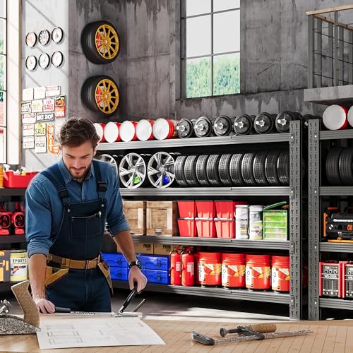 71" W Heavy Duty Garage Shelving Units - Image 3