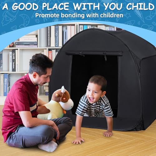 Sensory Tent for Kids, Portable Pop-up Tent - Image 4