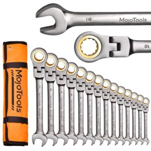 MoJoTools 23-Piece Ratcheting Wrench Set