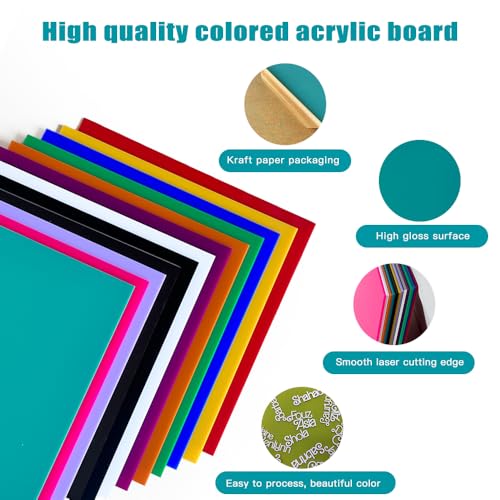 12x12 Inch Acrylic Sheet for DIY Projects - Image 3