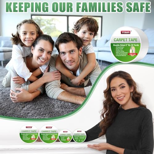 YYXLIFE Heavy Duty Double Sided Carpet Tape - Image 5