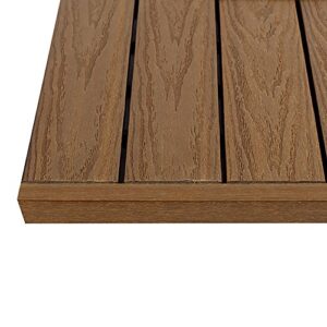 NewTechWood 1x1 Ft. Quick Deck Tile Fascia