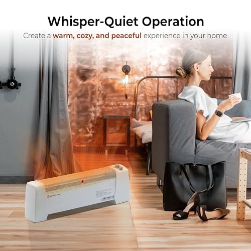 Comfort Zone 750/1500W Electric Baseboard Heater - Image 5