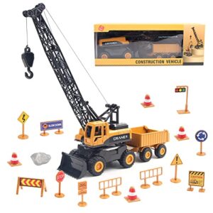 Jenilily Toy Construction Vehicles for Kids