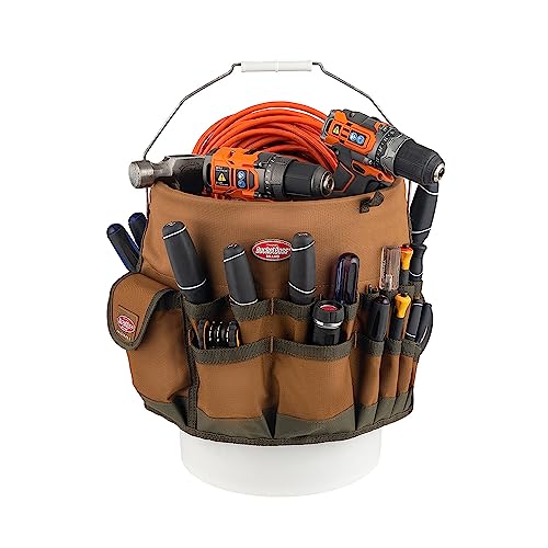 Bucket Boss Bucketeer Tool Organizer, Brown - Image 5