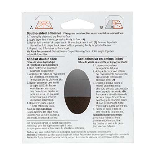 Duck Brand Indoor/Outdoor Carpet Tape 1.41" x 42' - Image 3