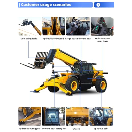 Versatile Telescopic Forklift for Enhanced Lifting - Image 3