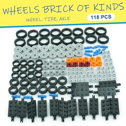 Pasacho City Car Wheels and Axles Set - Image 6