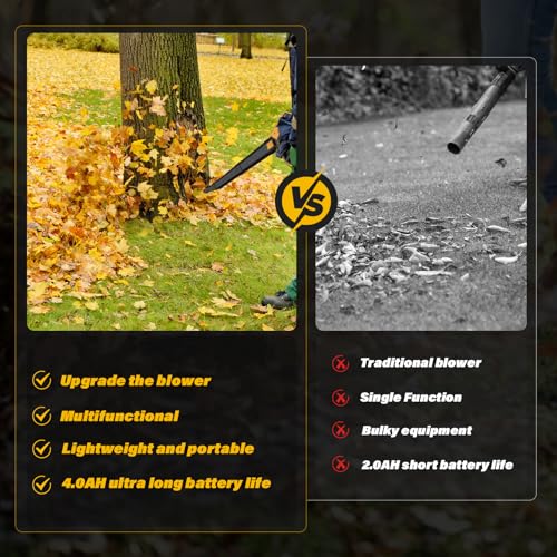 3-in-1 Cordless Leaf Blower & Vacuum - Image 6