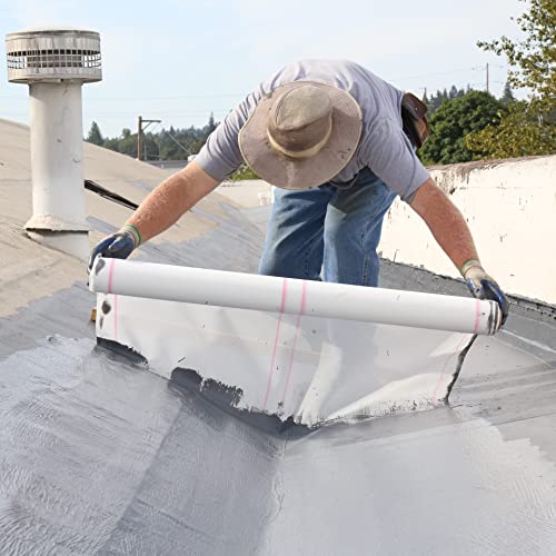 Ames Roof Fabric Sealer - White, 40"x81' - Image 4