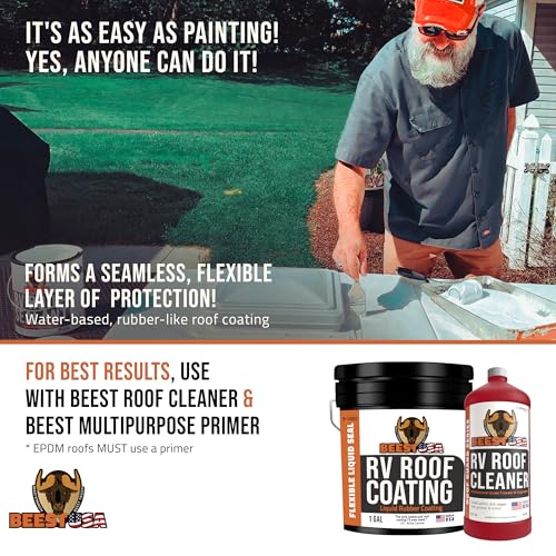 BEEST RV Roof Coating - White, 1 Gallon - Image 5