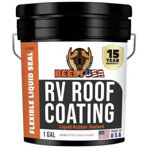 BEEST RV Roof Coating - White, 1 Gallon