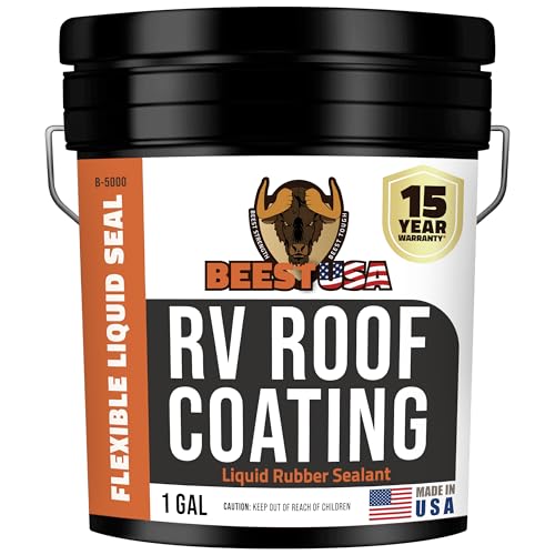 BEEST RV Roof Coating - White, 1 Gallon