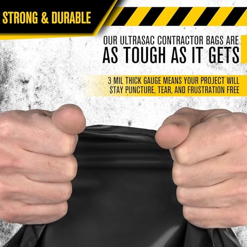 Ultrasac 42 Gallon Heavy Duty Trash Bags - Image 2